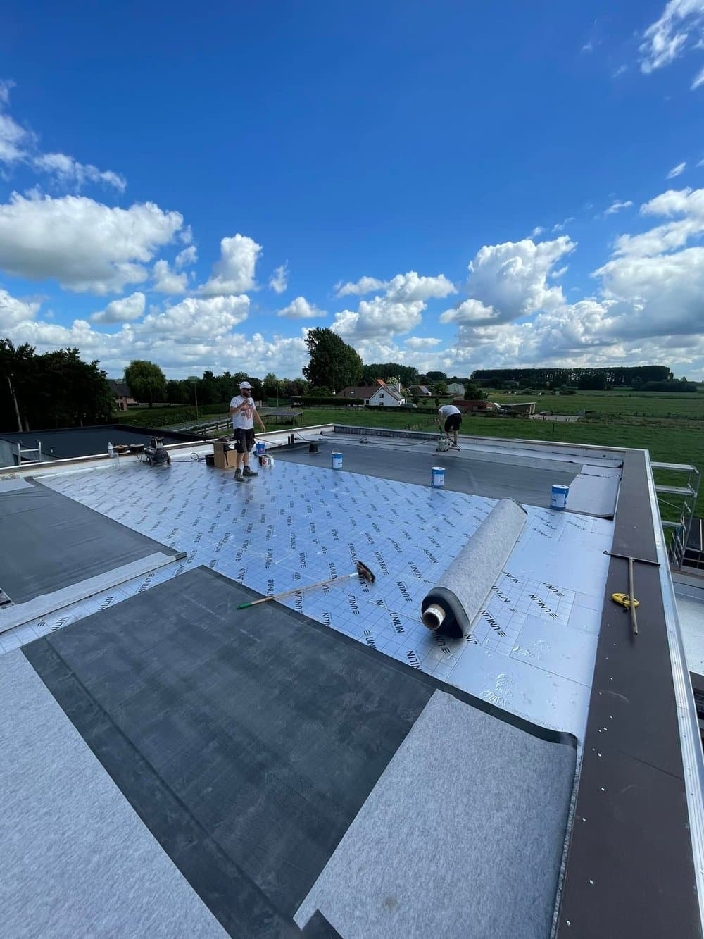 Dakwerken D'hooge project