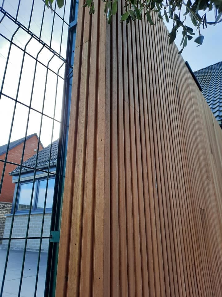 Tuinwand Melle — eindresultaat